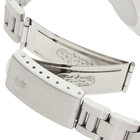 Rolex 67514 Oyster Perpetual Watch in Stainless Steel/SS/18K White Gold for Boys - Picture 8 of 16